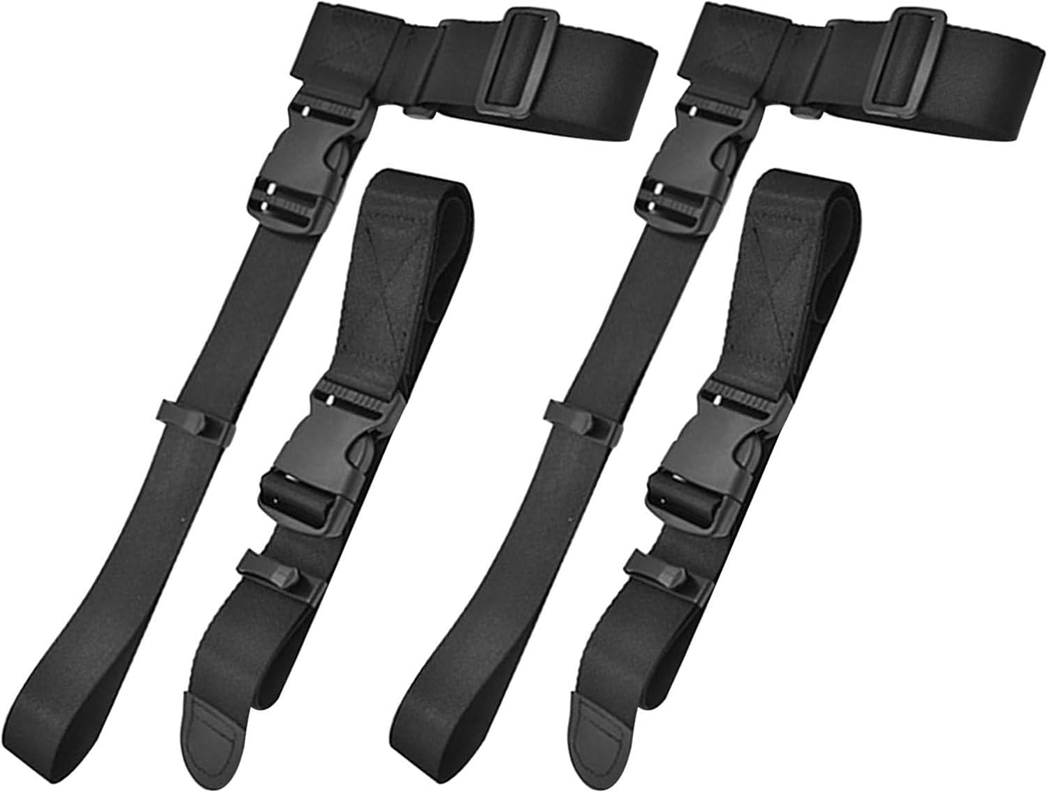 Verstellbare Gepäckgurte Aus Nylon Mit Schnellverschluss, Robust Und Tragbar Zur Sicherung Von Koffern Und Paketen In Hotels Oder Bahnhöfen