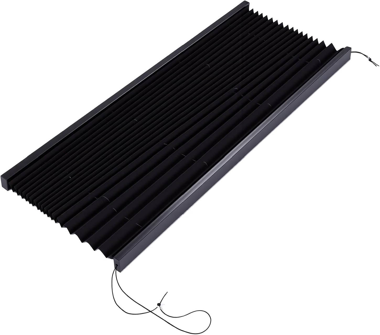 Schwarze Plissees Für Wohnmobile, Sichtschutzrollos Mit Verdunkelungsstoff Für Reisemobile, Wohnwagen Und Fahrzeuge, 81 X 61 Cm
