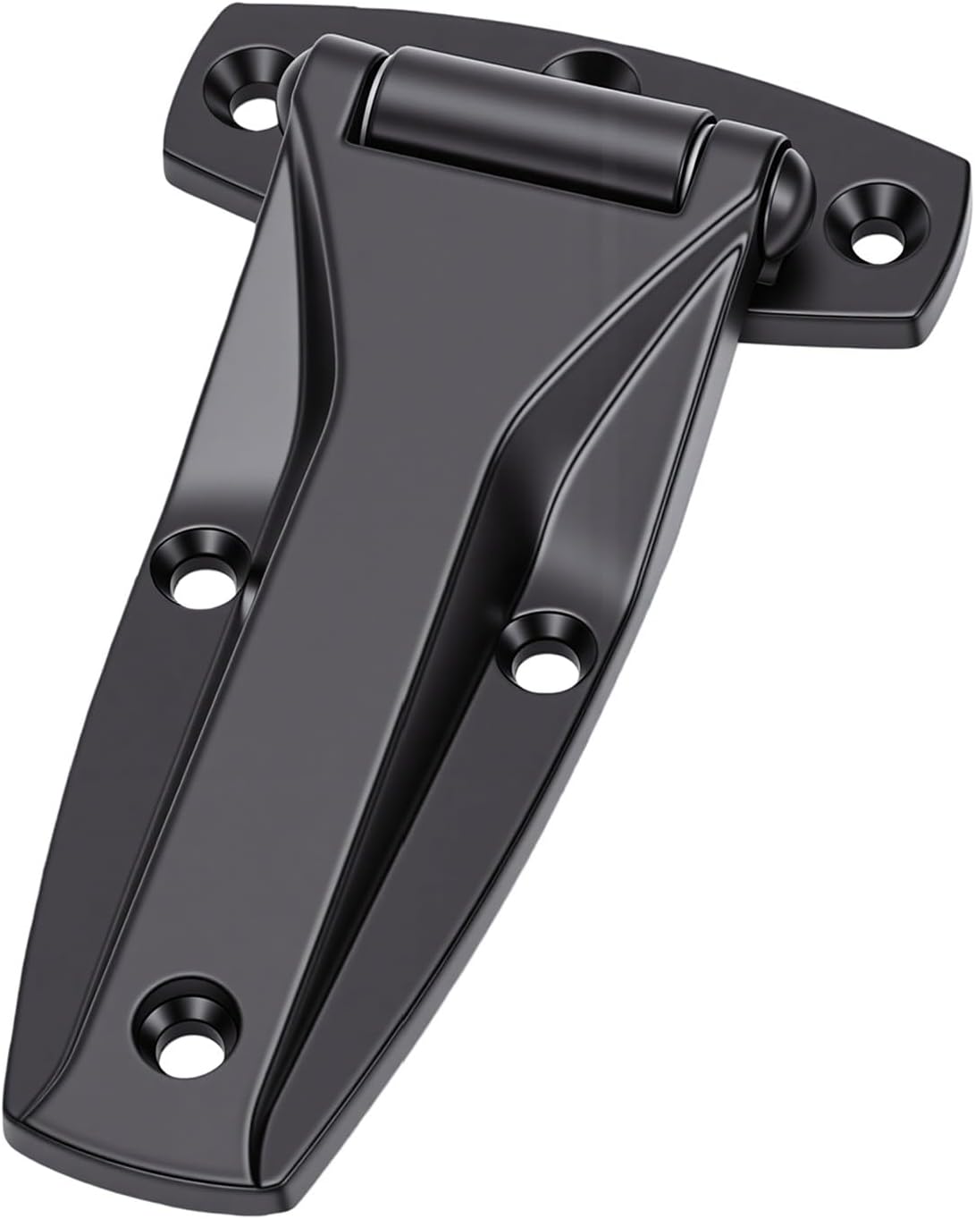 5,5 Zoll Soft-close T-riemen-scharnier (schwarz)