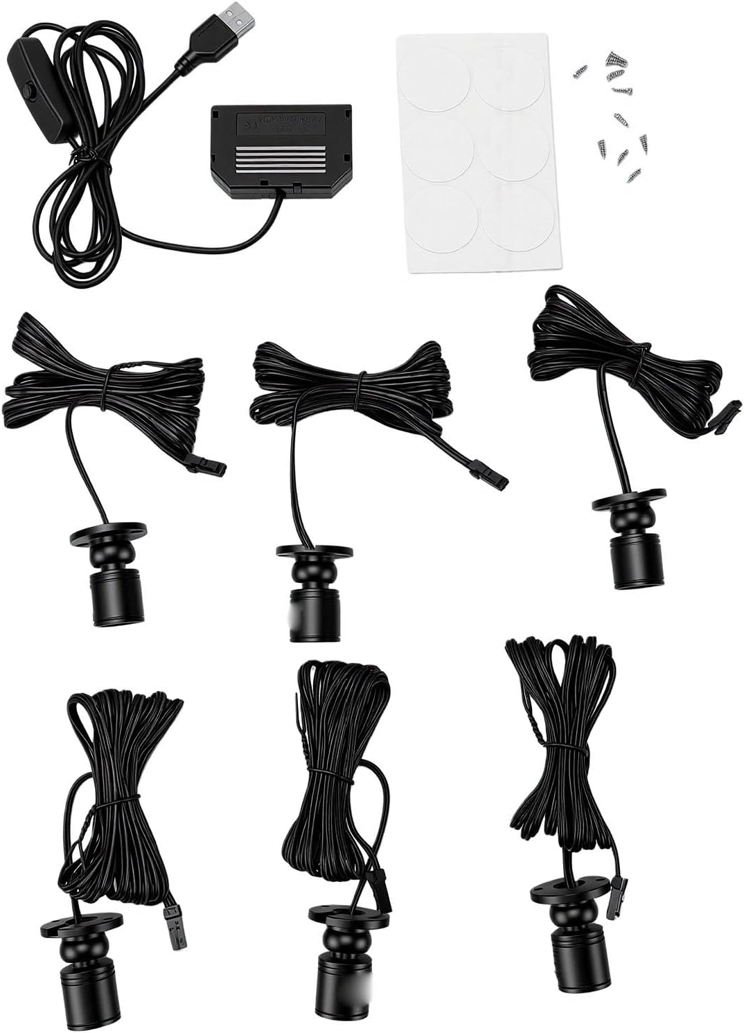 Mini-led-projektoren, 6er-set Aus Aluminiumlegierung