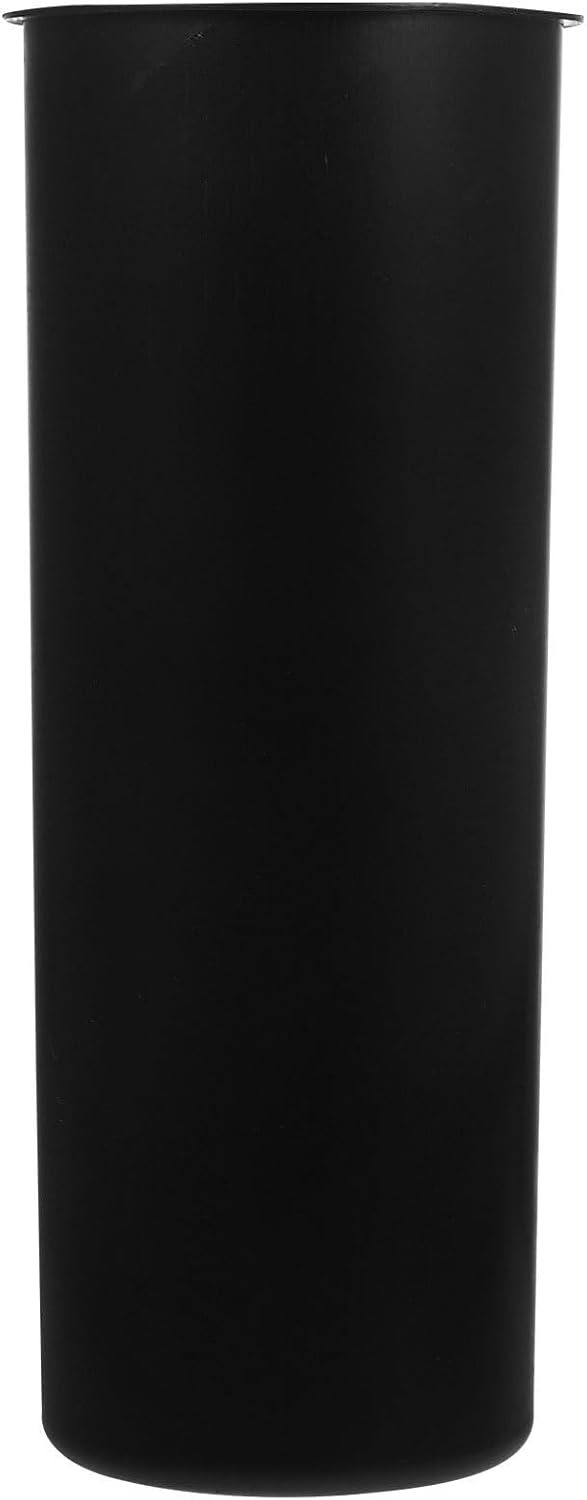 Schwarze Toilettenbürste Aus Kunststoff, Eleganter Becher Zum Reinigen Und Aufbewahren, Für Zuhause Und Hotels