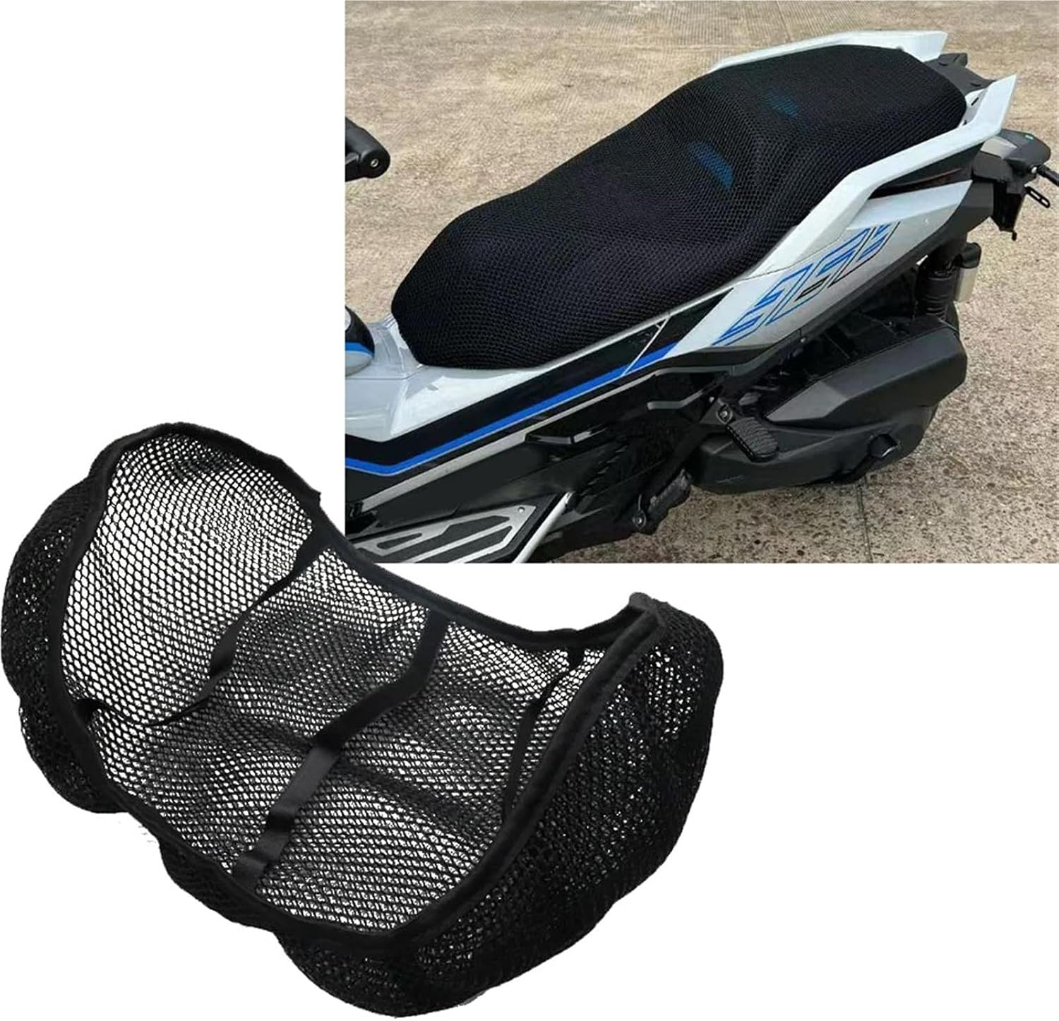 Motorradsitz-schutzkissen Für Komfort Und Druckentlastung, Stoßdämpfende Kissen Für Zontes Zt 368g Zt368g