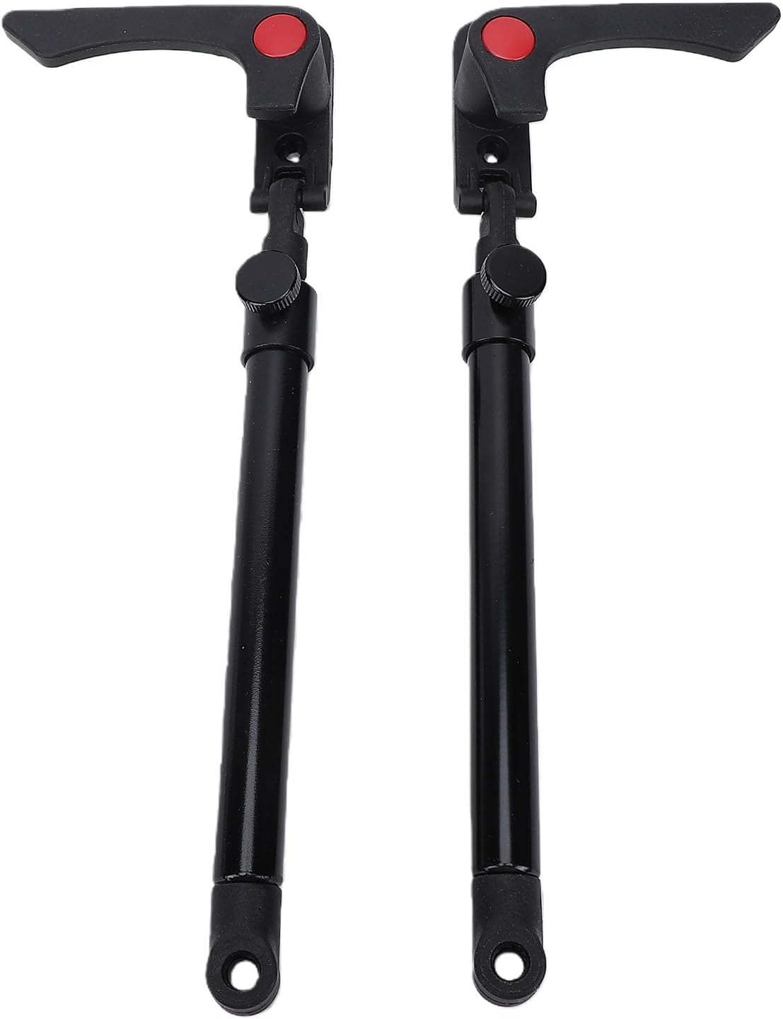 Set Mit 2 Fensterstützstangen Für Wohnmobile, 253 Mm Bis 352 Mm, Teleskopierbar, Selbstverriegelnd, Mit Rückstellmechanismus, Rostfreies Abs-metall Für Wohnmobile