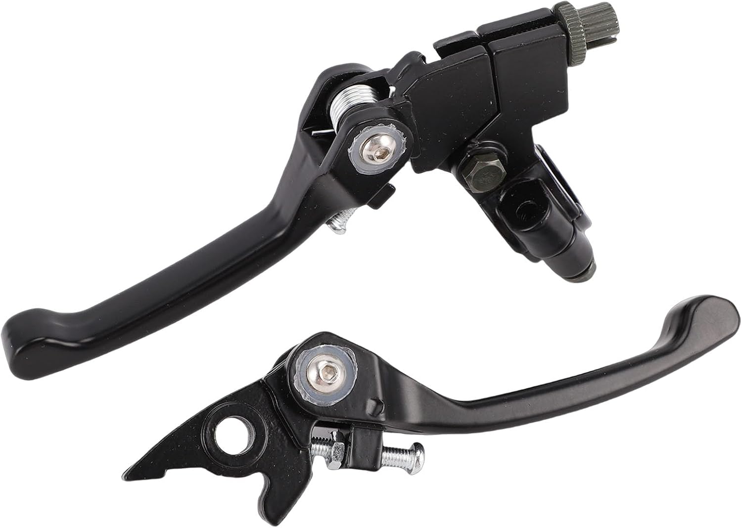 Brems- Und Kupplungshebel, Verstellbarer, Doppelt Klappbarer Aluminiumhebel, Für 7/8-zoll-lenker, Hydraulische Bremse Für Pitbikes, Trailbikes Und Offroad-motorräder (70 Ml Bis 150 Ml)