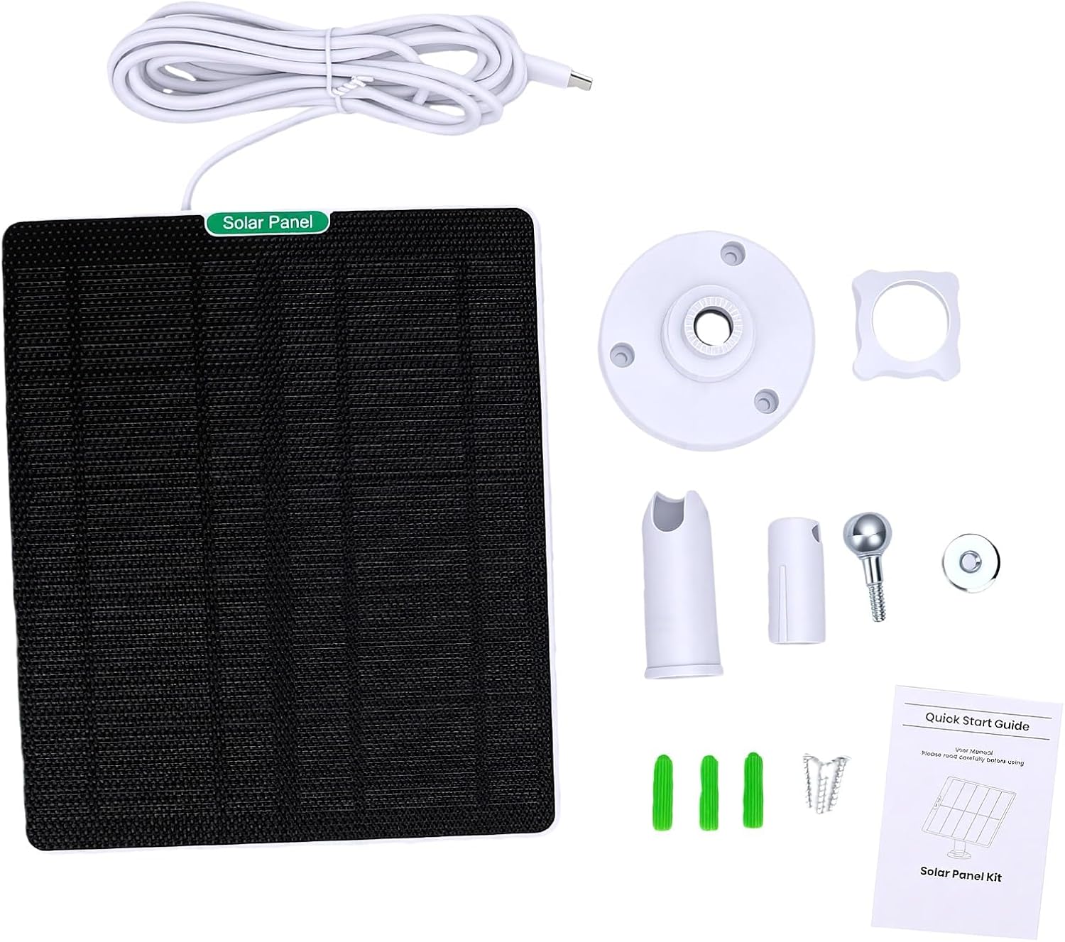 5-w-monokristallines Solarpanel Für Überwachungskameras (5 W)