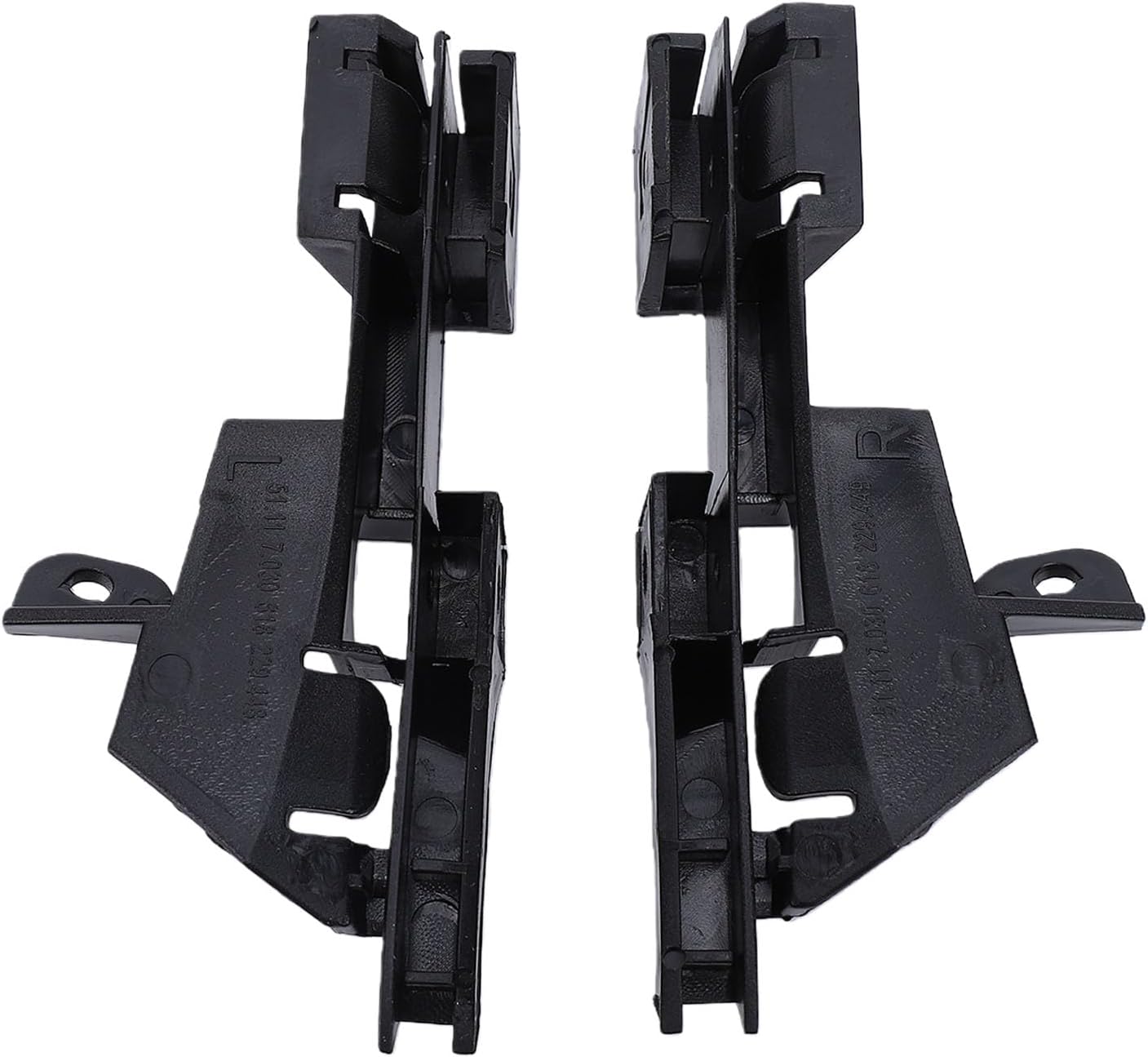 Ersatz-frontstoßstangen-führungshalterung, 2 Stück, Links & Rechts Für 320i 325i 330i 330xi 2002-2005 Mit Oem 51117030618 51117030617