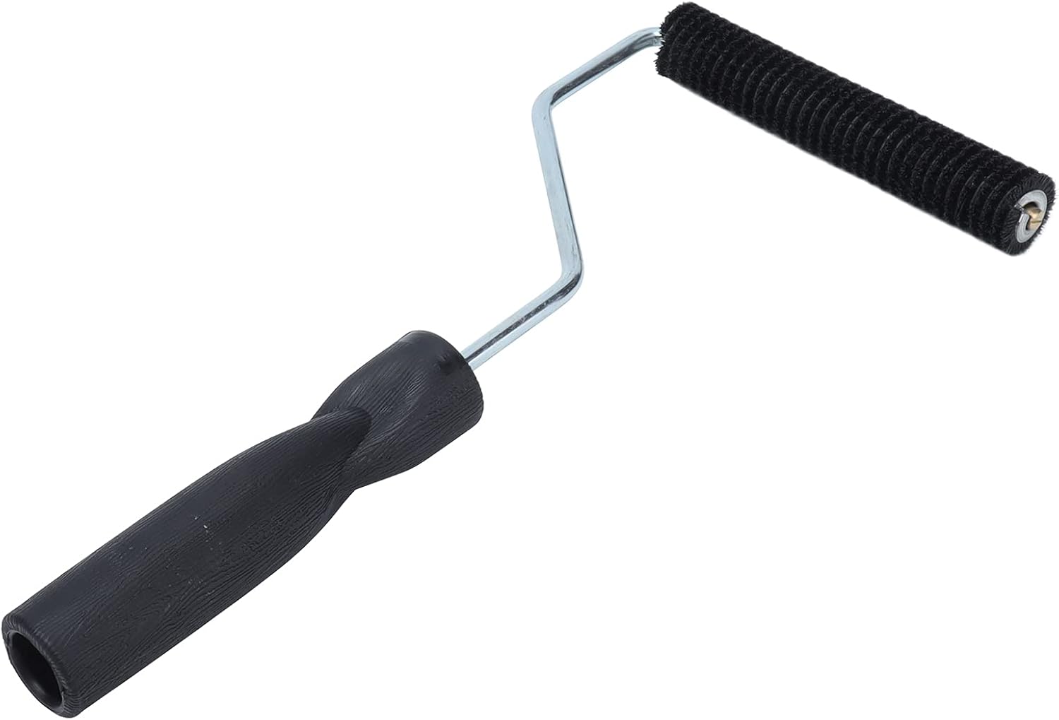 Glasfaser-laminierwalze, 22 X 125 Mm Aluminiumlegierungswalze Mit Reinen Borsten Und Ergonomischem Holzgriff Zum Glätten Von Harzbeschichtungen Und