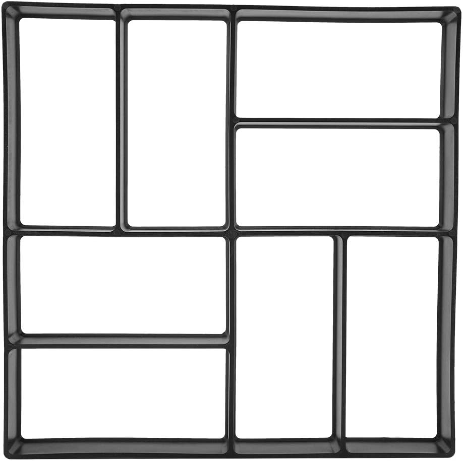 Geometrische Betonform 15,75 X 15,75 Zoll, Wiederverwendbare Pflasterform Mit Verschiedenen Mustern Für Gartenwege, Terrassen Und Gehwege