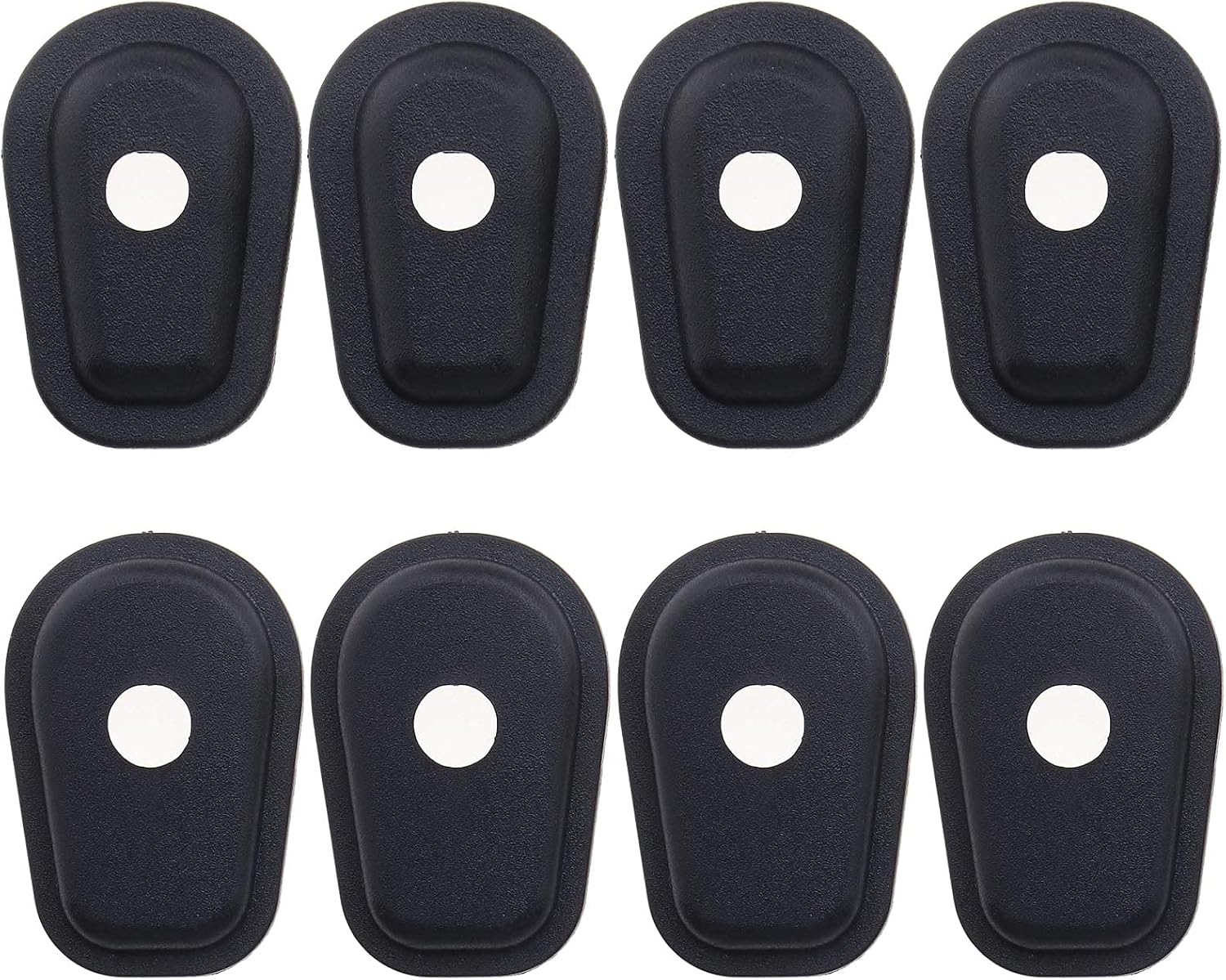 Stück Schwarze Blinkeradapter-abstandshalter Für Vorne Und Hinten, Kompatibel Mit Kawasaki Zx6r, Zx7r, Zx9r Und Zx12r