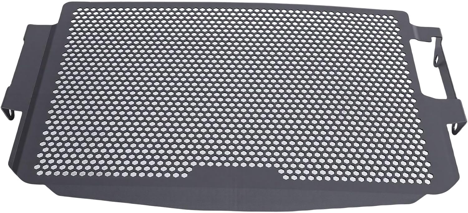 Motorrad-kühlerschutzgitter, Schwarzer Metall-wassertankschutz Mit Verbesserter Belüftung, Passend Für Mt 09 V4 2024 (ersatzteil)