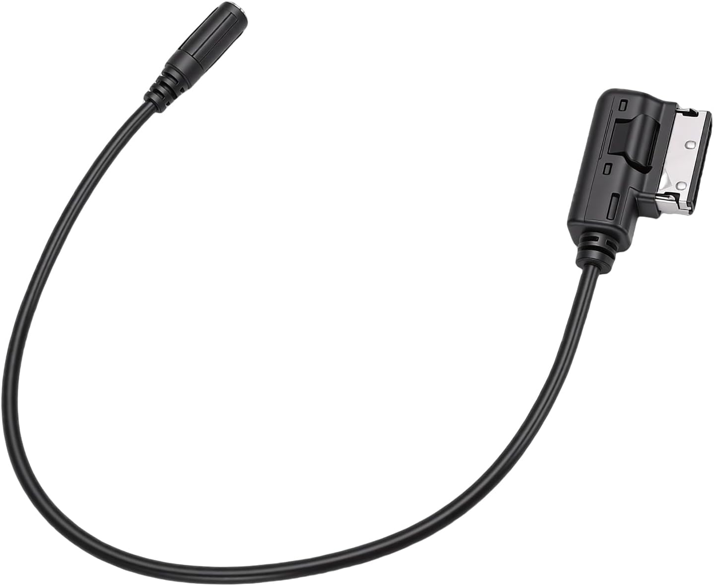 3,5-mm-klinkenbuchse, Hohe Qualität, Plug & Play, Stabile Audioübertragung Für C-klasse (2008–2016), Schwarzes Metallgehäuse