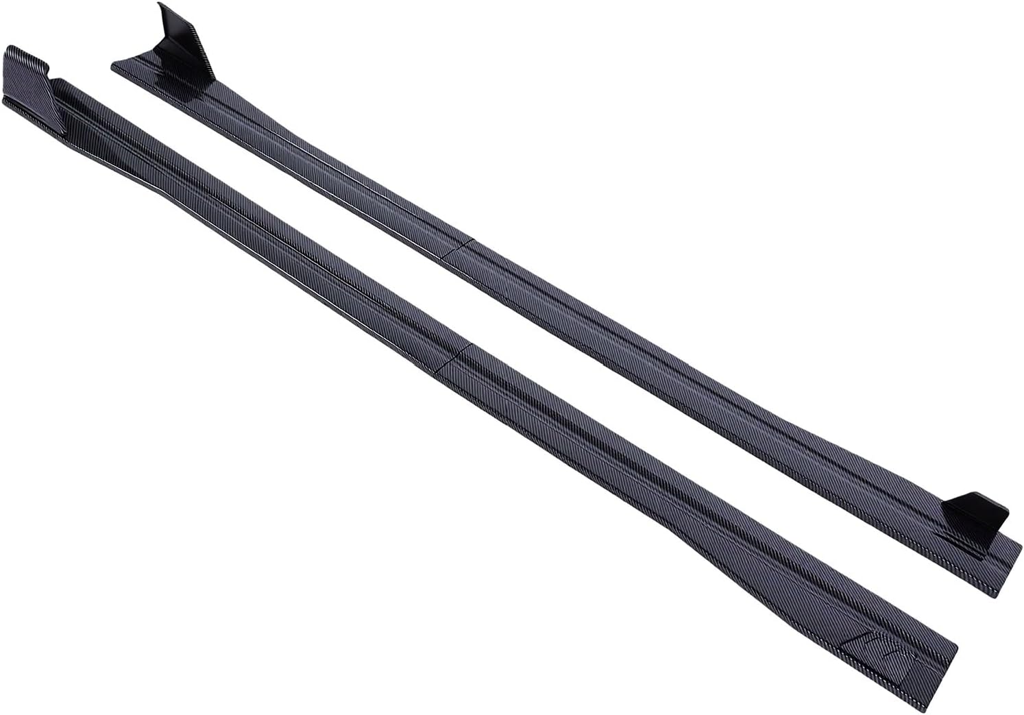 Seitenschwellerlippen Aus Kohlefaser, Aufprallschutz, Hitzebeständig, 2 Meter Lang Mit Verlängertem Spoiler, Sport-bodykit