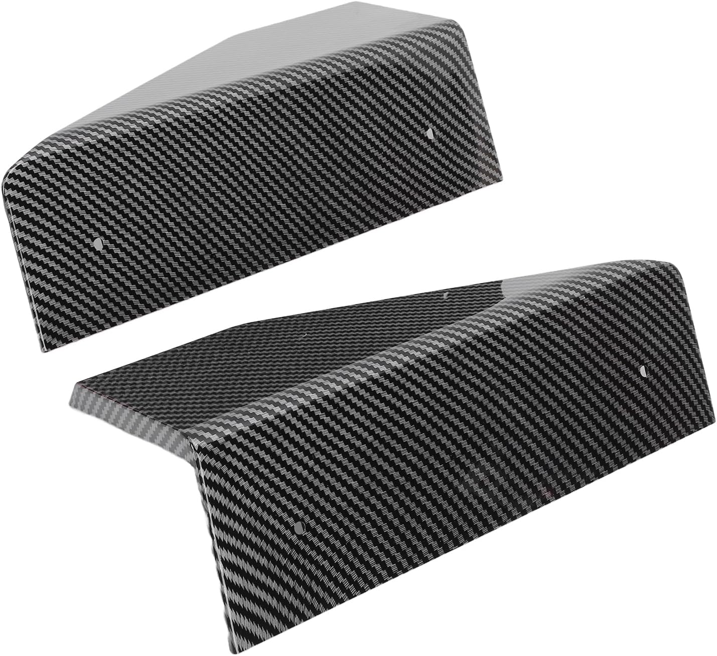 Seitenschwellerspoiler, Kippschutz, Seitenschwellerflügel Für 2024+, Abs-material, Aggressiver Rennstil, Einfache Montage Mit R (carbonfaser-optik)