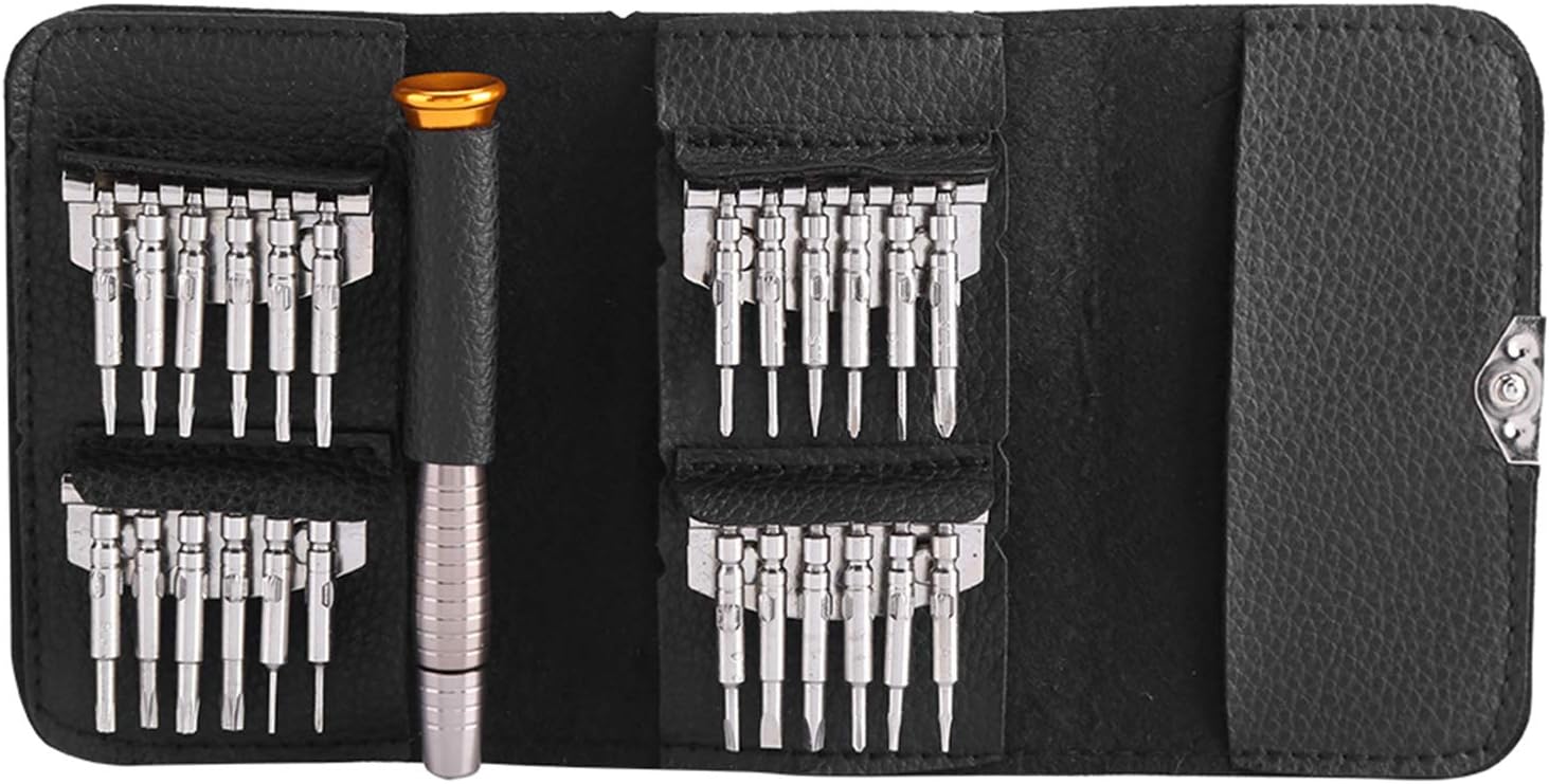 25-in-1 Präzisionsschraubendreher-set, Kleines Präzisionsreparaturwerkzeug Mit Kugellagergriff Für Die Reparatur Von Elektronikgeräten, Uhren Und Laptops