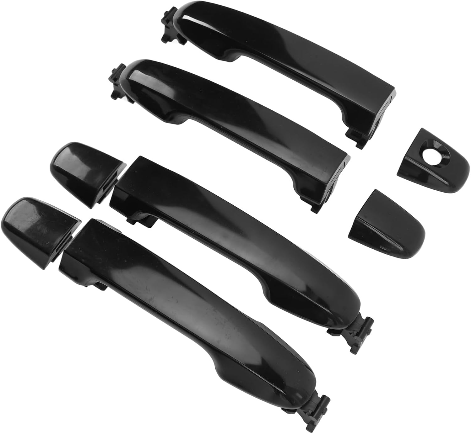 4-teiliges Türgriffset Außen, Ersatz-türgriffe Für Pkw-modelle Der Baujahre 2012–2017, Vorne, Hinten, Links, Rechts, Teilenummer: 69211 06090 C0 69250 06020 C0