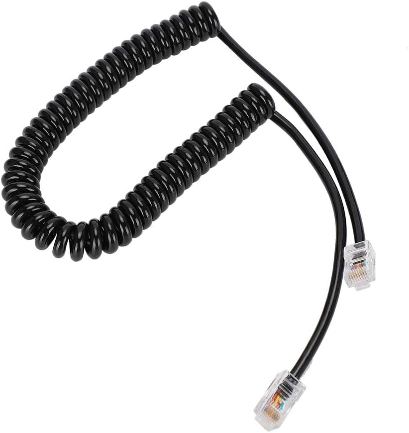 Ersatzkabel Für 8-polige Lautsprecher Und Mikrofone Mit Federbelastetem, Ausziehbarem Kabel, Passend Für Hm-98 Und Hm-133v
