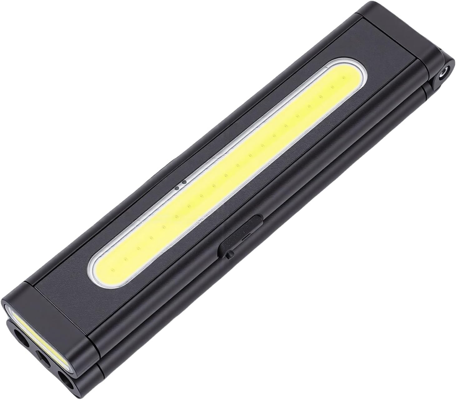 Wiederaufladbare Cob-led-arbeitsleuchte Mit Magnetfuß, Integrierter Skala Und 8 Modi Für Autoreparaturen Und Camping.