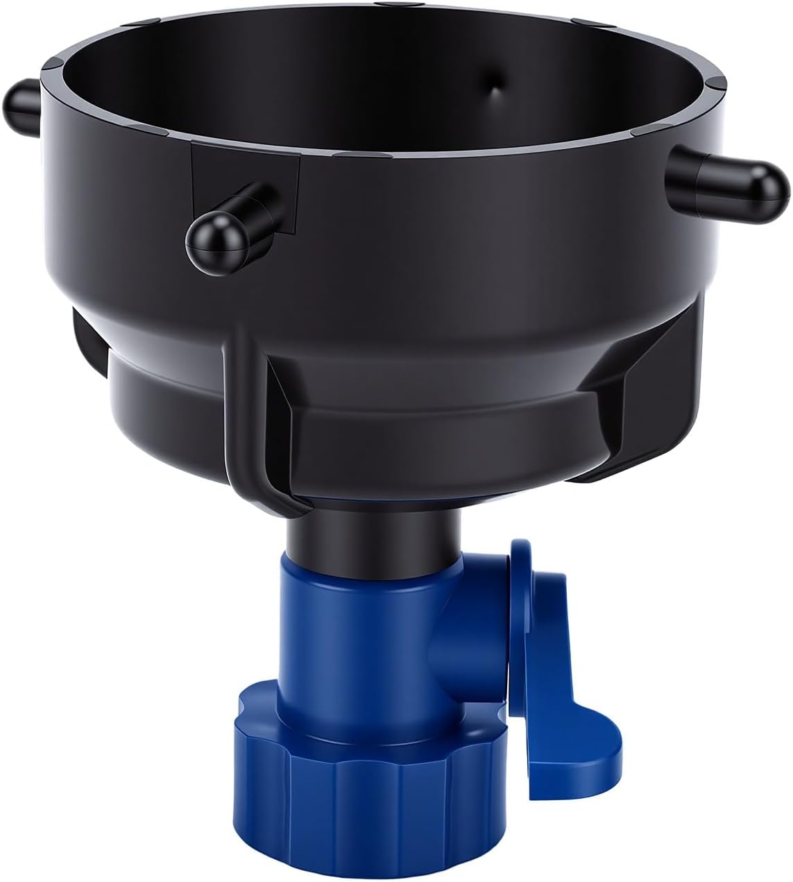 Spülstopfen Für Abwasserrohre Mit Integriertem Durchflussregelventil, Bajonett-reinigungsdeckel, 3/4"-innengewinde, 3"-abwasseranschluss