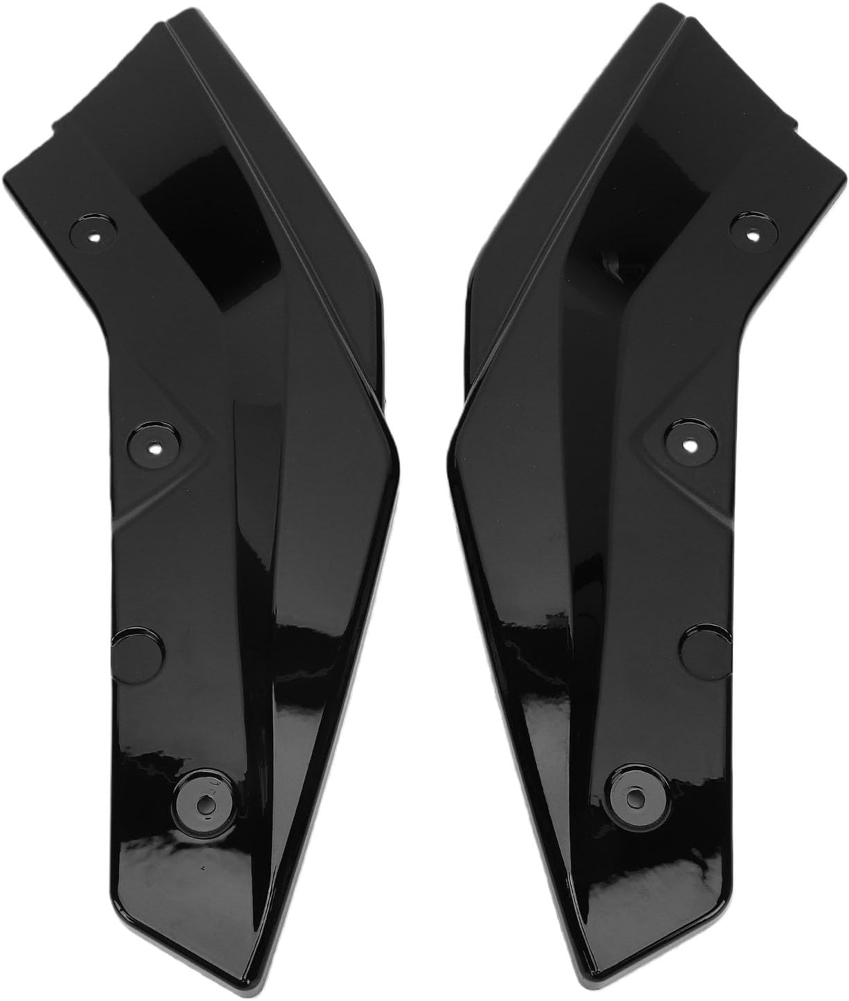 Heckstoßstangenlippe Mit Diffusor In Entenform Aus Kratzfestem Und Verschleißfestem Abs Als Ersatz Für Den Seitenschwellerspoiler Für Den 1er F70 M Sport 2025 (schwarz Glänzend)