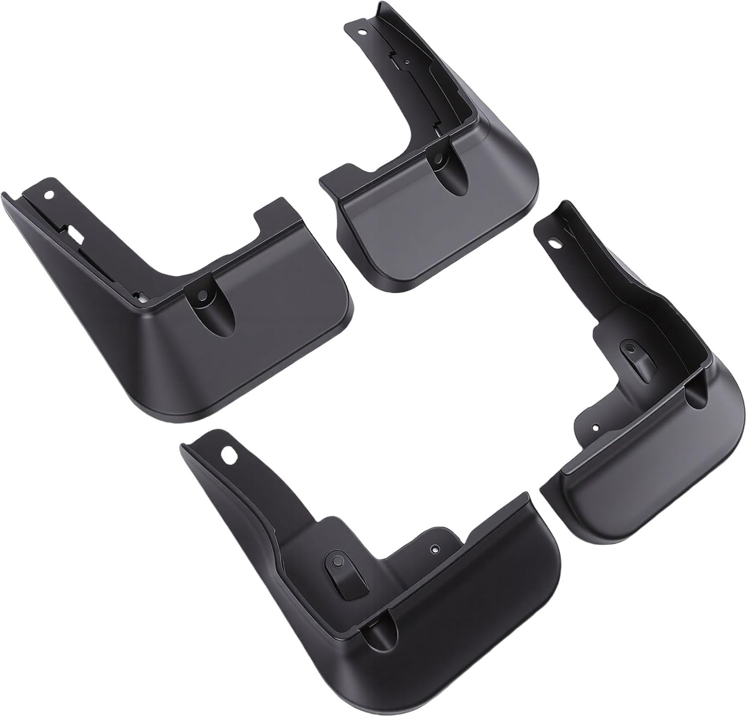 Schmutzfänger, 4-teiliges Set, Schwarze Abs-autoschmutzfänger Mit Einteilig Geformtem Design Für Sport Se/xse 2024-2025