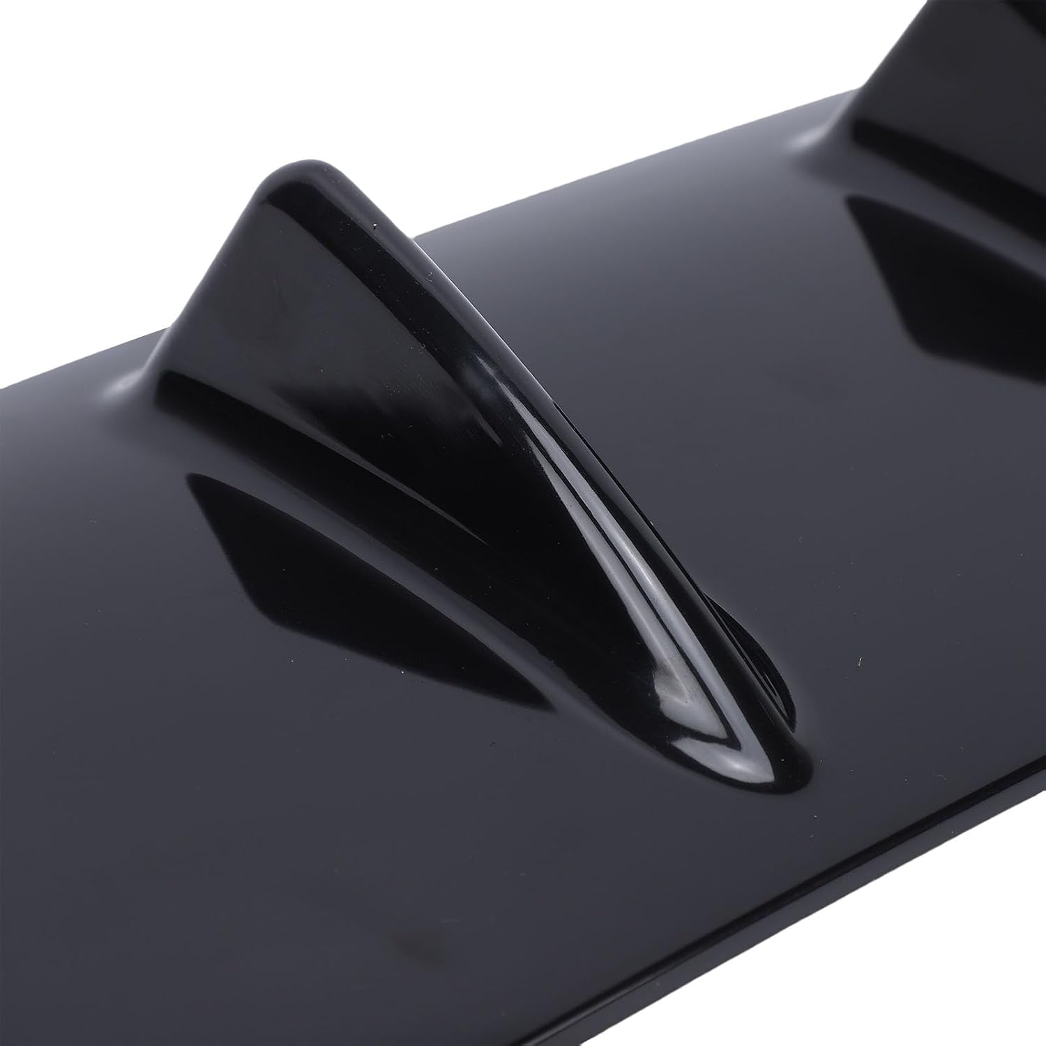 Heckstoßstangenlippe In Hochglanzschwarz, Universell Passend, Unterlippensplitter Für Pkw Und Suvs, Abs-material, 23 X 6 Zoll