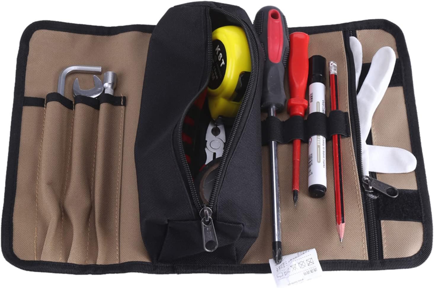 Werkzeugtasche Aus Canvas, Aufbewahrungsorganizer Für Elektriker