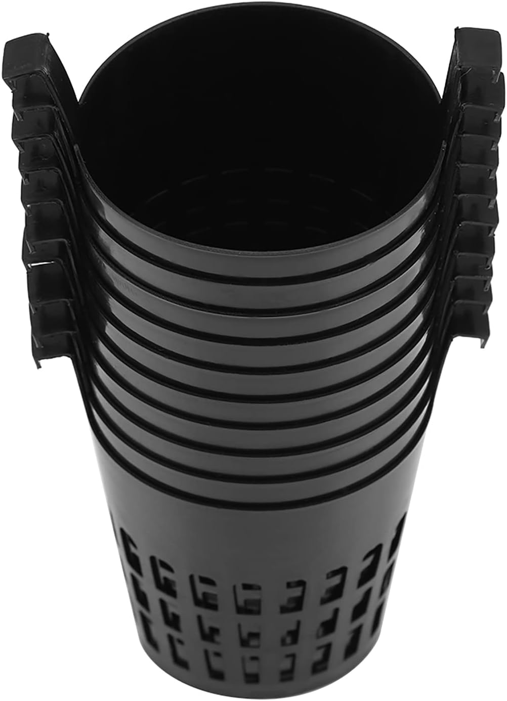 Packung Mit 10 Hydroponik-pflanzkörben (70 Mm) Mit Schlitzdesign Für Effizientes Pflanzenwachstum