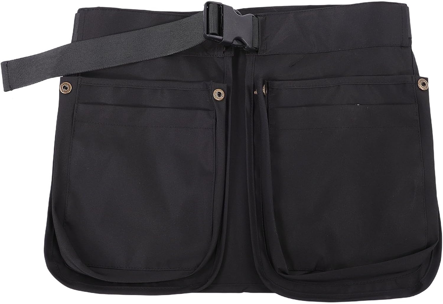 Gürtelschürzentasche, Werkzeuggürtelschürzentasche Mit Verstellbarem Riemen, 68,5–117 Cm, Aus Canvas-gewebe, 4 Taschen Für Gartenarbeit Und Outdoor-aktivitäten