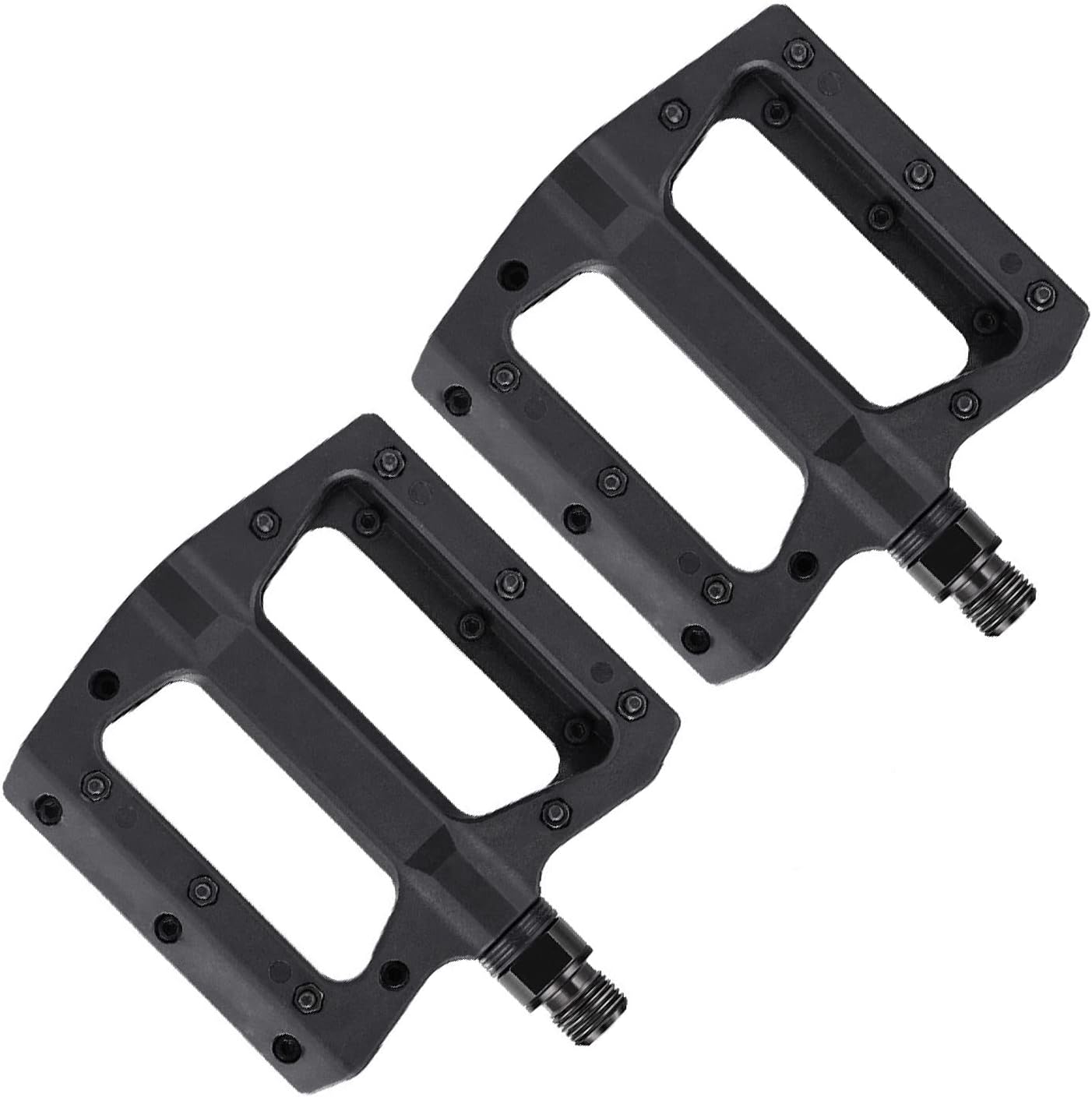 Zweiteilige Mountainbike-pedale, Mountainbike-pedale, Rutschfeste Edelstahlstollen, Leichtes Und Wasserdichtes Nylongewebe, Für Outdoor-radfahren