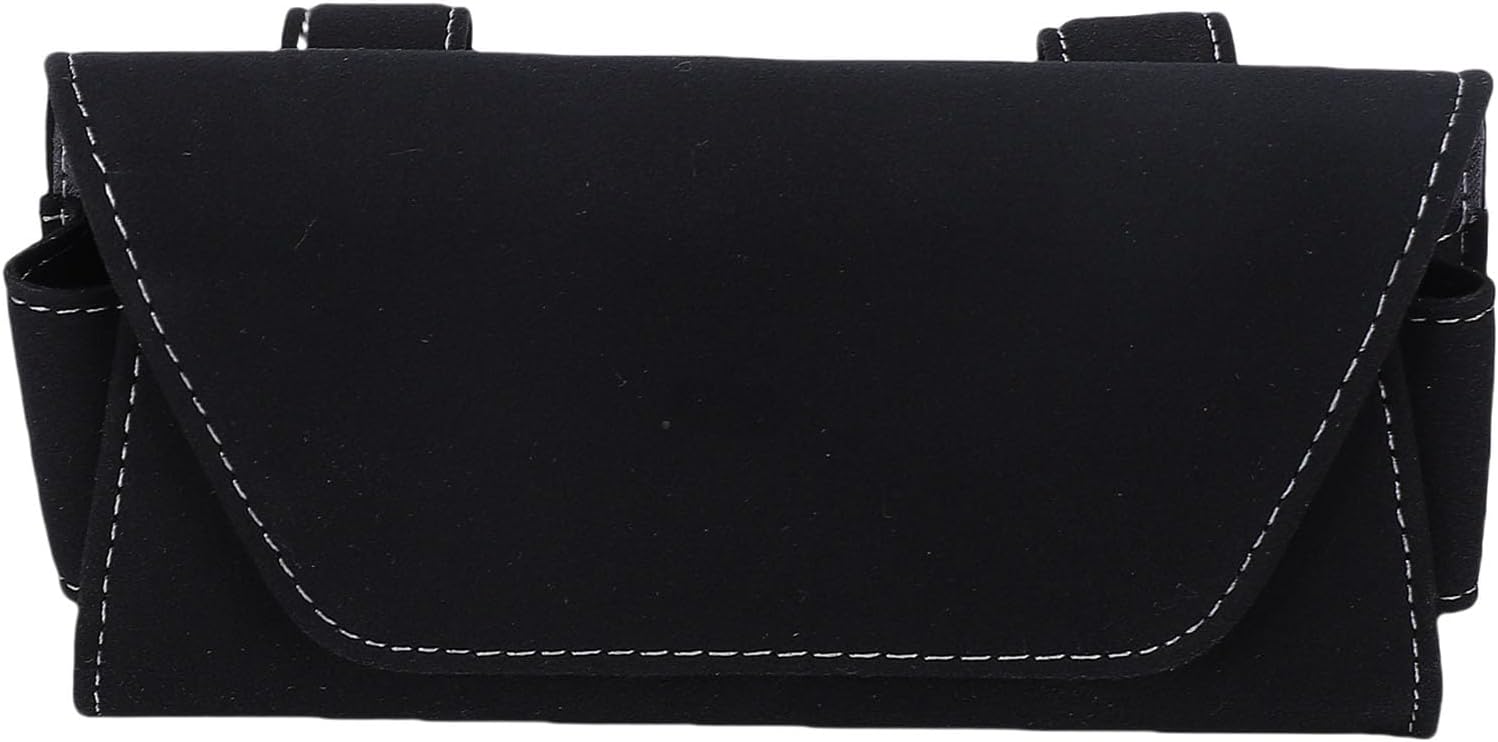 Magnetischer Aufbewahrungsclip Für Sonnenblenden Aus Pu-leder, Multifunktionaler, Weich Gefütterter Brillen- Und Kartenorganizer, Für Limousinen, Lkws Und Suvs