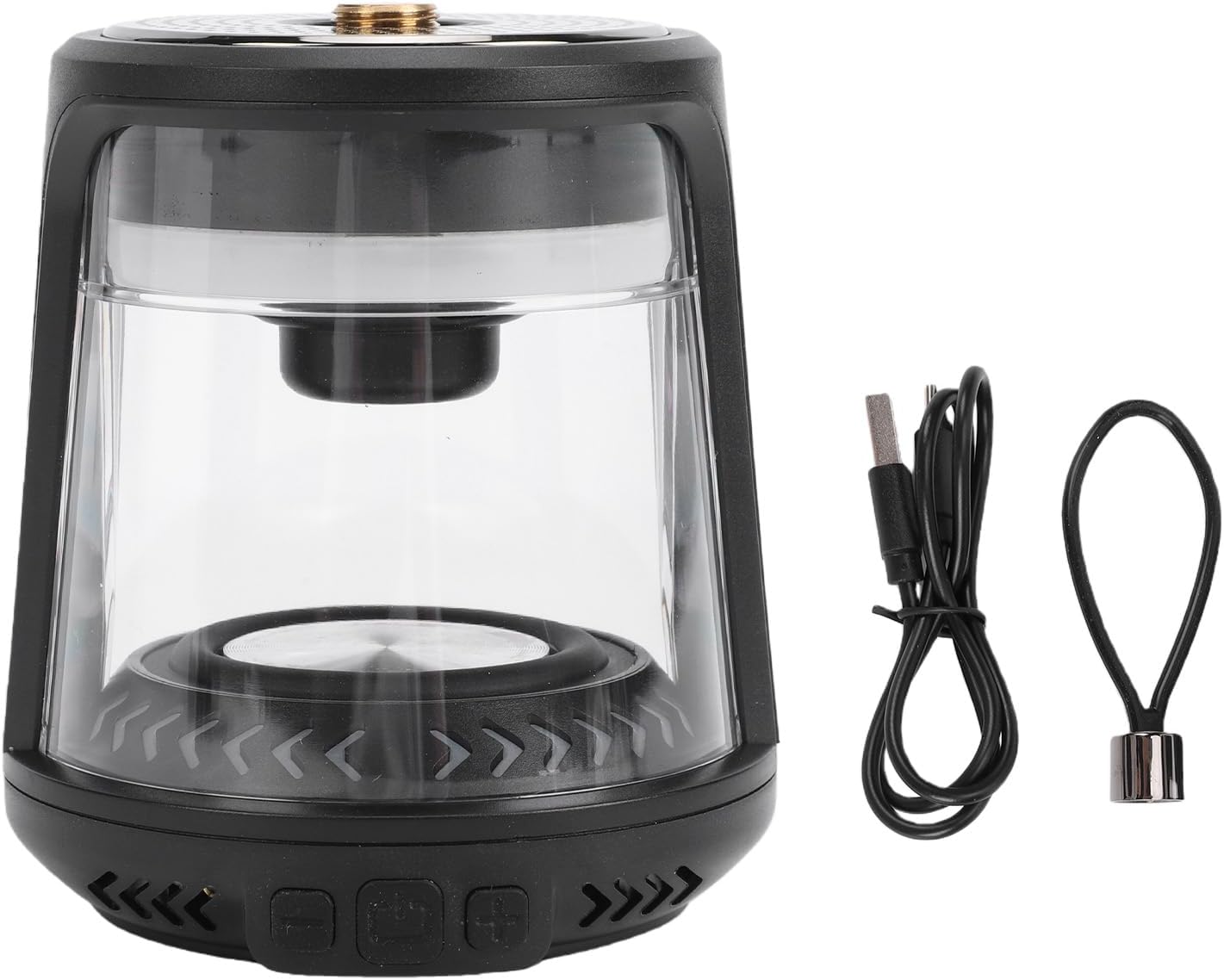Campinglampe Mit 360°-sound, Rgb-beleuchtung Und Stufenloser Dimmfunktion