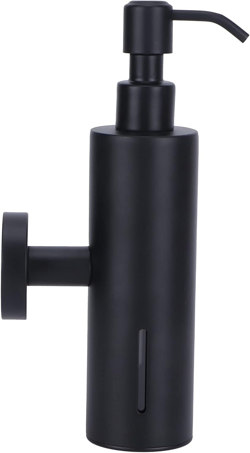 200-ml-wandseifenspender, Mattschwarz