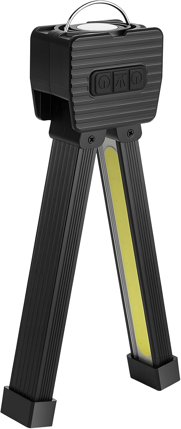 Flinronic Fitnessleuchte Für Posen, Faltbare Led-poseleuchte, Magnetische Arbeitsleuchte Mit 7-stufigem Dimmer, 180° Faltbare Selfie-leuchte, Für Fitness, Camping Und Zuhause