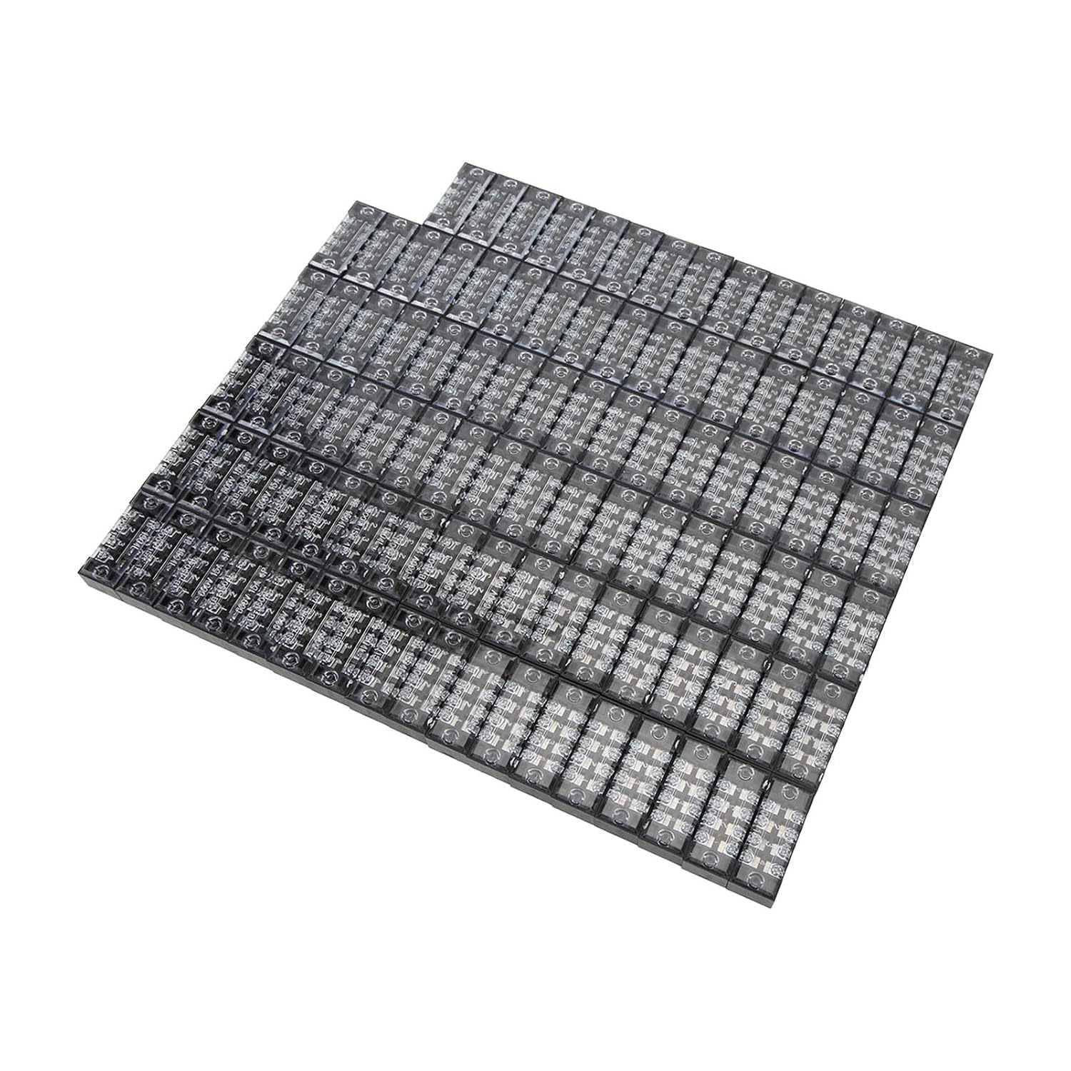 Packung Mit 100 Stück, 4-teiliger Anschlussblock, 15 A 600 V, Montage Auf