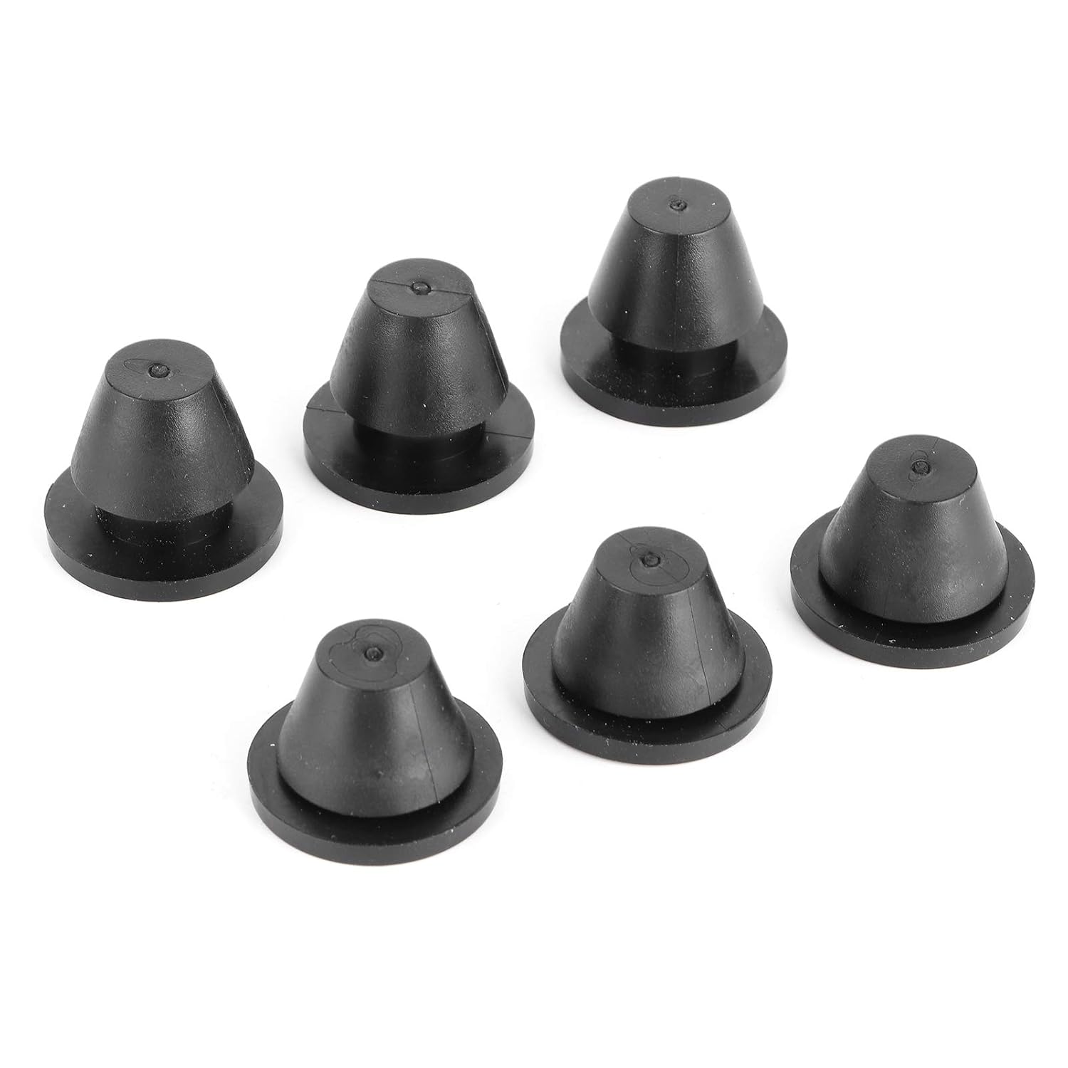 Seitendeckeldichtungssatz Für Motorräder, 6-teilig, Schwarze Gummidichtungen, Ersatzteil Für Seitendeckel, Oem 0521 1234 0521 1235 Für Die Montage