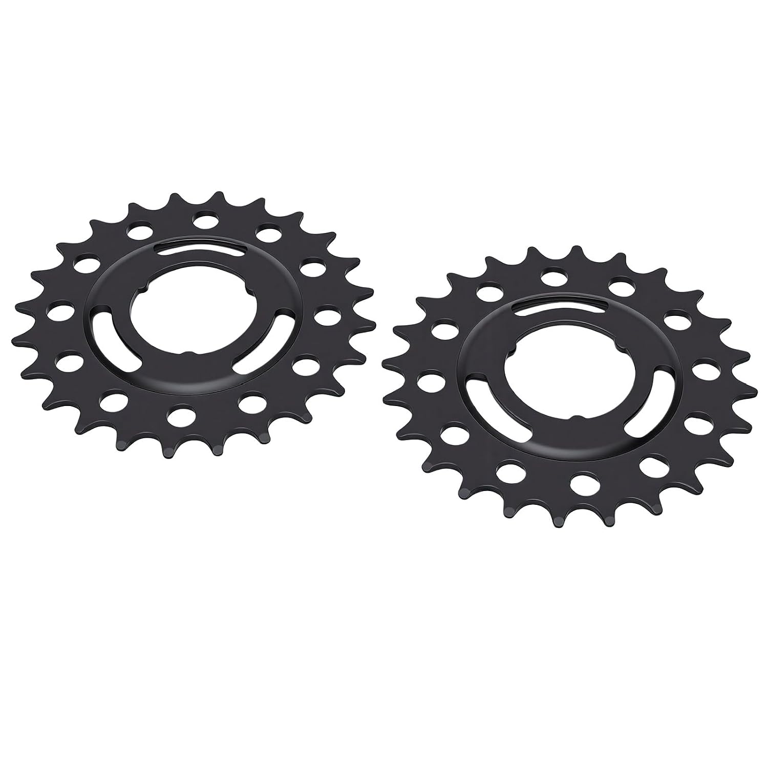 2 Stück 24t Fahrrad-kettenblatt Aus Kohlenstoffstahl