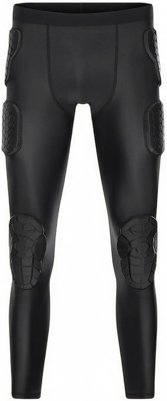 Gepolsterte Schutzhose, Größe 2xl, Schwarz