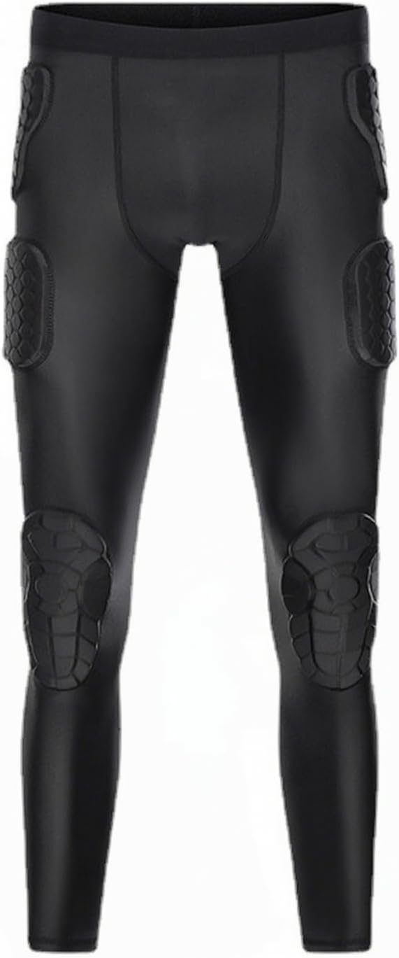 Gepolsterte Schutzhose, Größe L, Schwarz