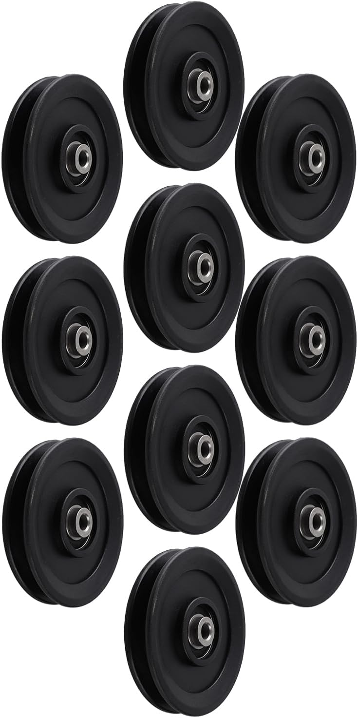 115 Mm Nylon-rollenlager, 10 Stück, Für Fitnessgeräte