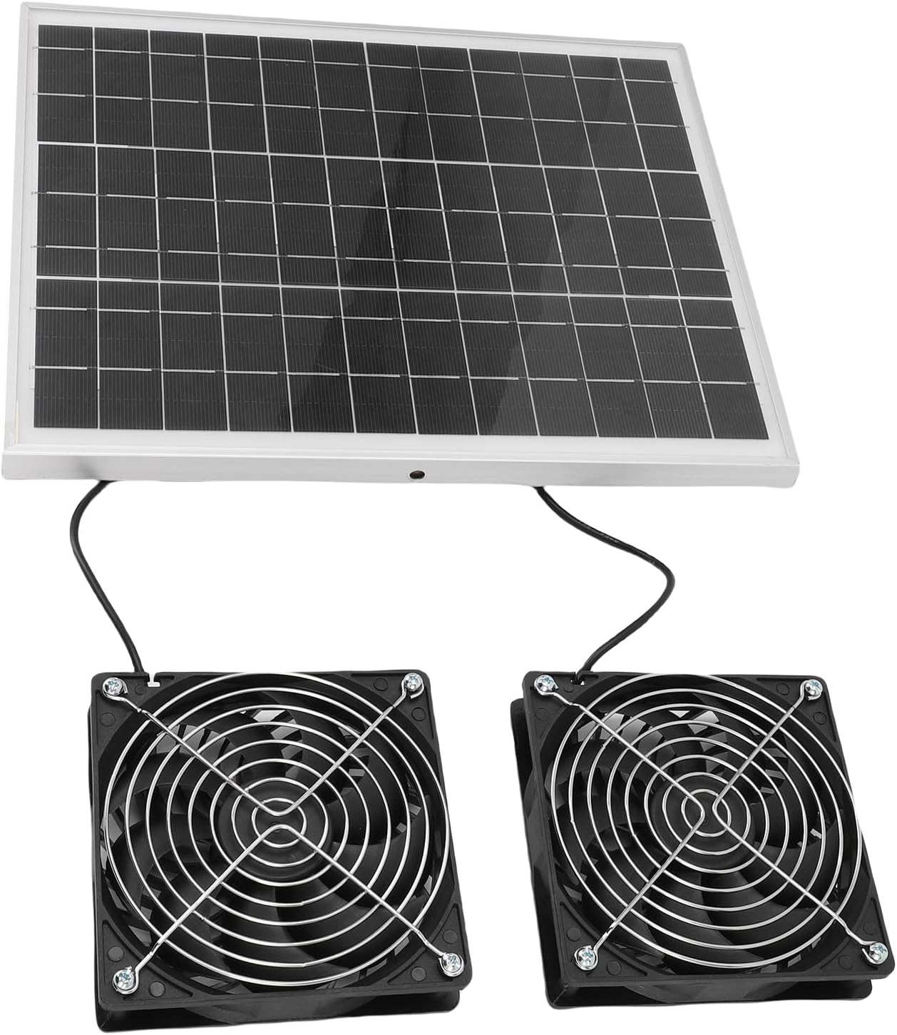 Solar-ventilator-set, 75-w-monokristallines Panel, Für Camping