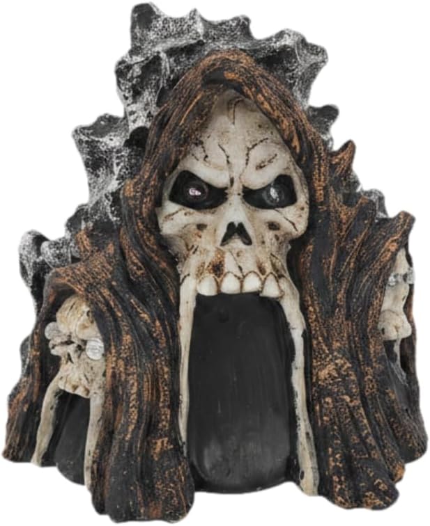 Wasserdichte, Beleuchtete Totenkopflampe, Klein – 13 × 12 × 12 Cm
