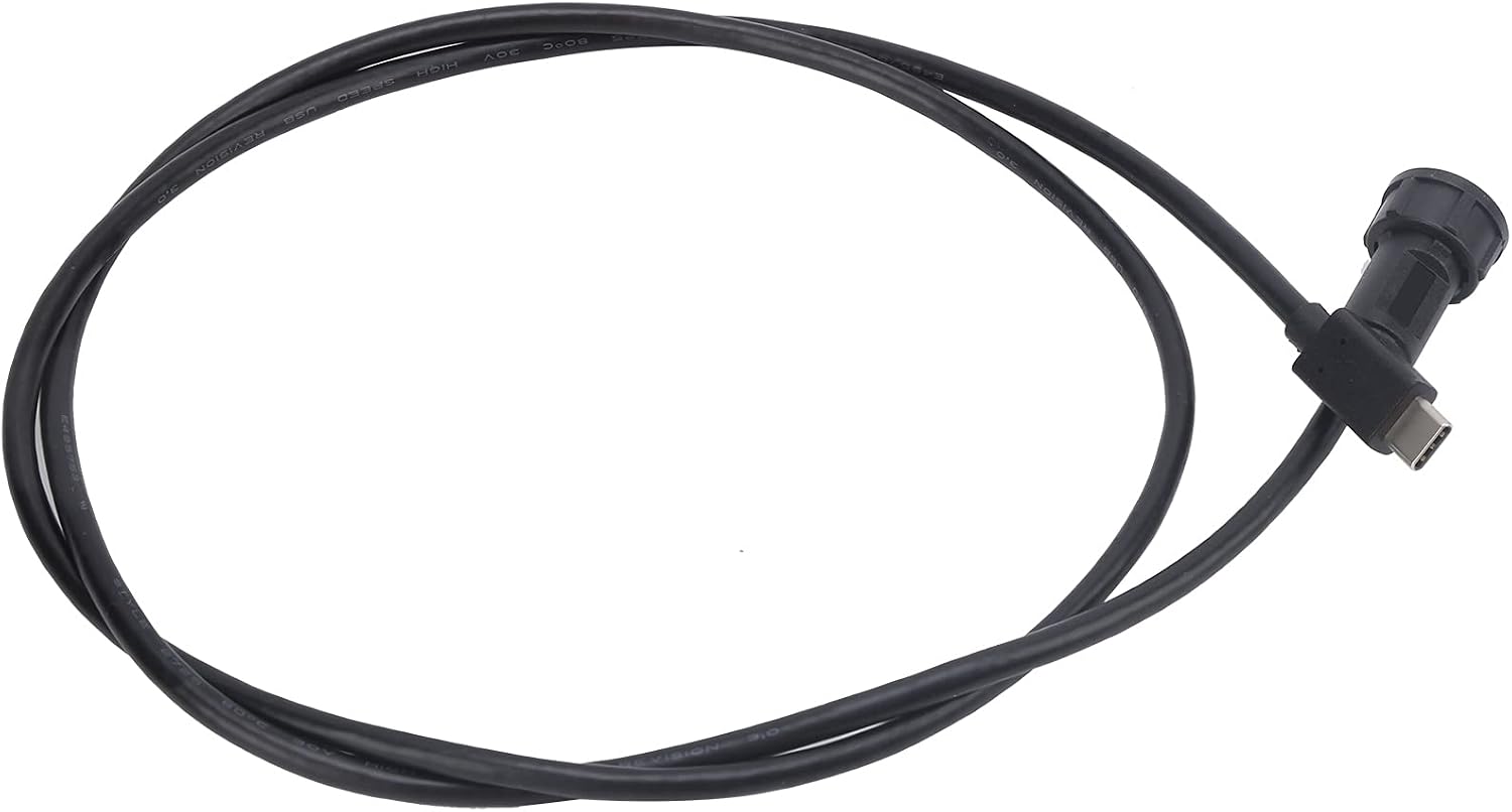 Wasserdichte Typ-c-einbausteckdose, Ip68-verriegelung, 0,5 M (0,5 M)