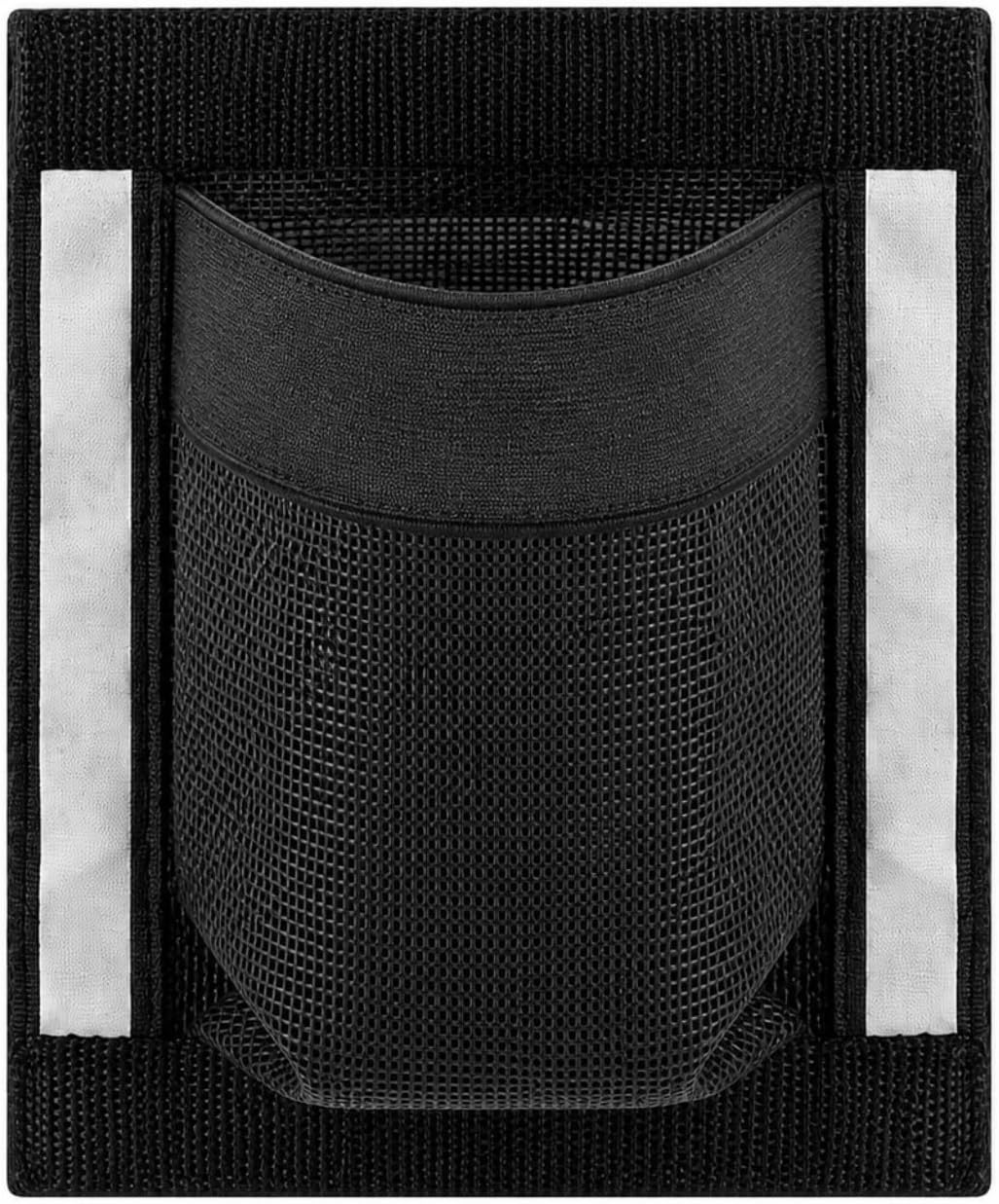 Aufbewahrungstasche Für Boote, Netz-organizer-tasche, Praktischer Netzbeutel Für Kleine Accessoires, Selbstklebende Rückseite, Polyester-textilene-streifen