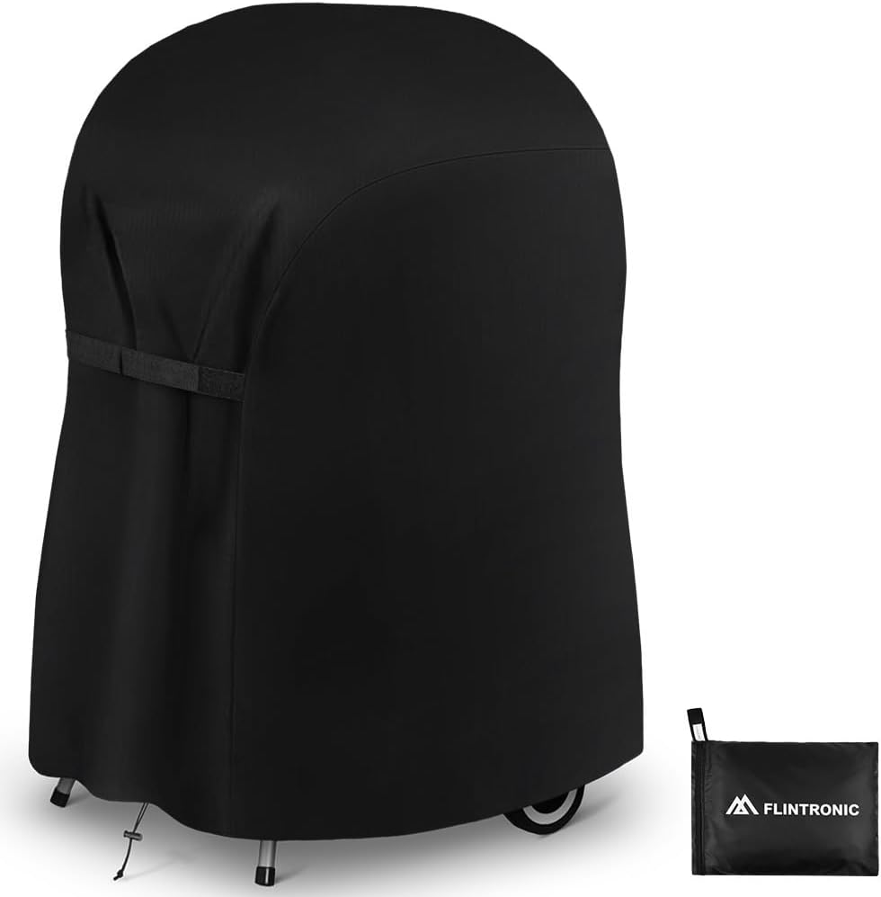Grillabdeckung, Robuste Oxford-plane Zum Schutz Ihres Grills Im Freien, Wind-, Wasserdicht, Uv- Und Feuchtigkeitsbeständig, 76 X 66 X 110 Cm, 210d