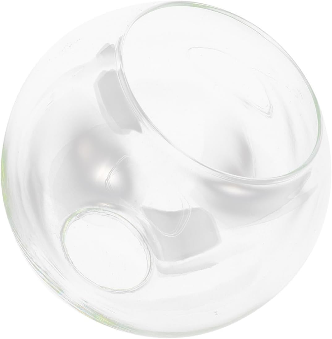 Ersatz-glaslampenschirm Für Pendelleuchte Mit Zwei Löchern, Klarglas, 20,00 X 20,00 X 18,00 Cm, Für Flur