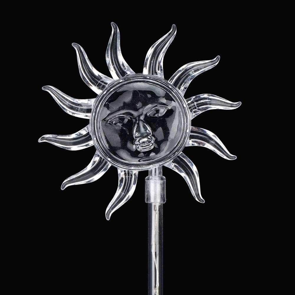 Led-solarlampe, Solar-gartenlampe Aus Metall Und Kunststoff