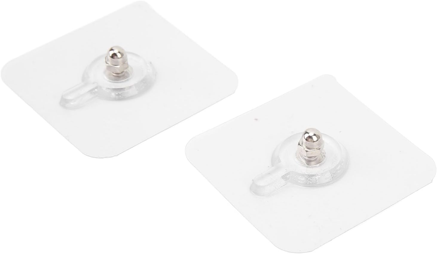 Packung Mit 50 Selbstklebenden Abs-haken, Spurlos, Wiederverwendbar, Ohne Bohren, Wandhaken Für Küche Und Bad, Klebehaken/nägel