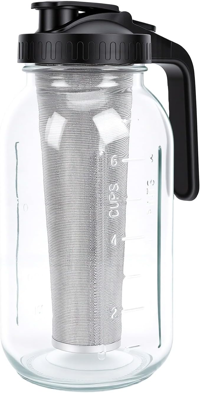 1,9-liter-kaltbrüh-kaffeemaschine, Glaskrug Mit Feinsiebfilter