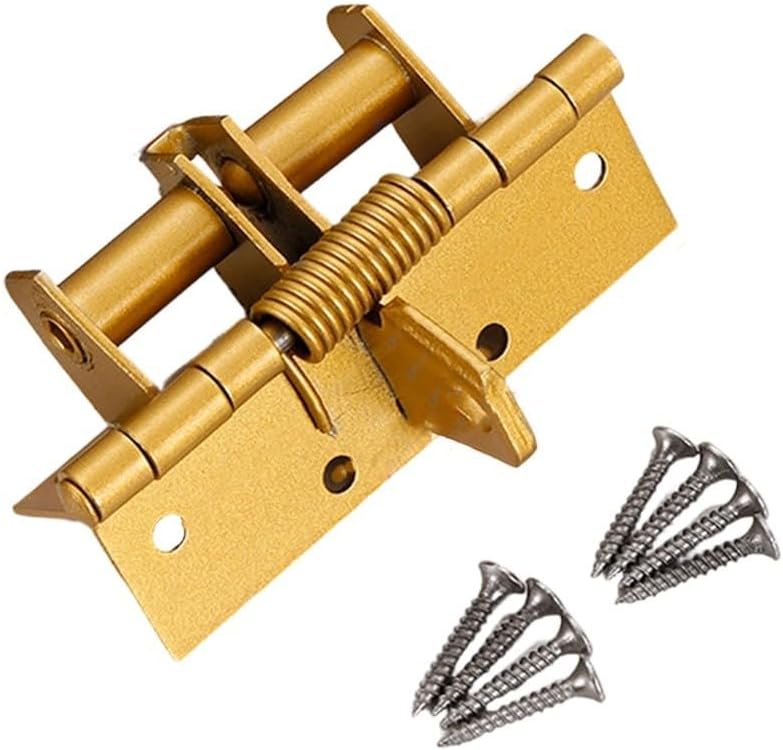 Automatischer 3-in-1-türschließer Aus Metall, 10 Cm (gold)