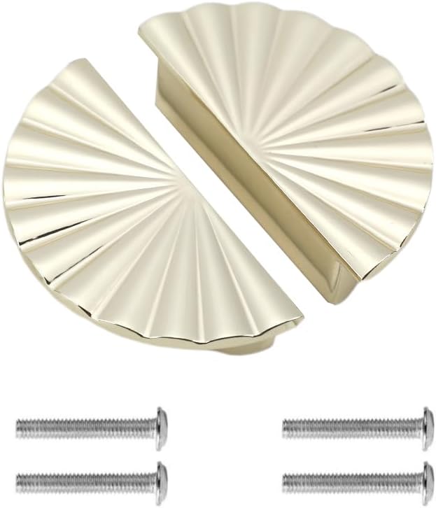Set Mit 2 Rutschfesten Schrankgriffen Für Küchenschränke, Badezimmerschränke, Kommodentüren, Schrankbeschläge (hellgoldener Bereich)